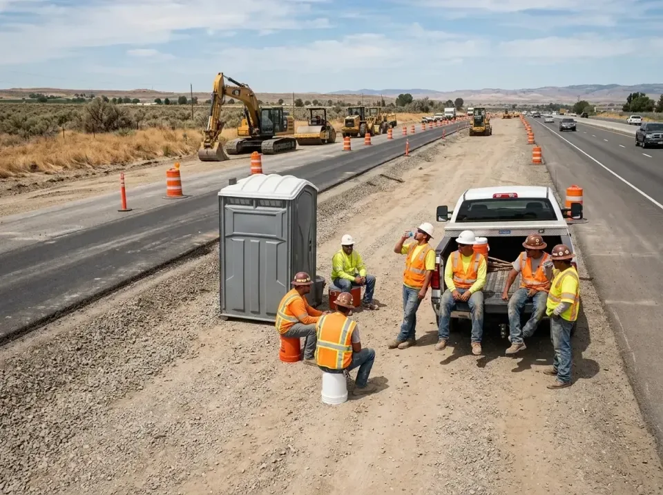 highway-road-construction-crew-007 — frequently asked questions, Porta Potty and Restroom Rentals in Lake of the Woods, VA